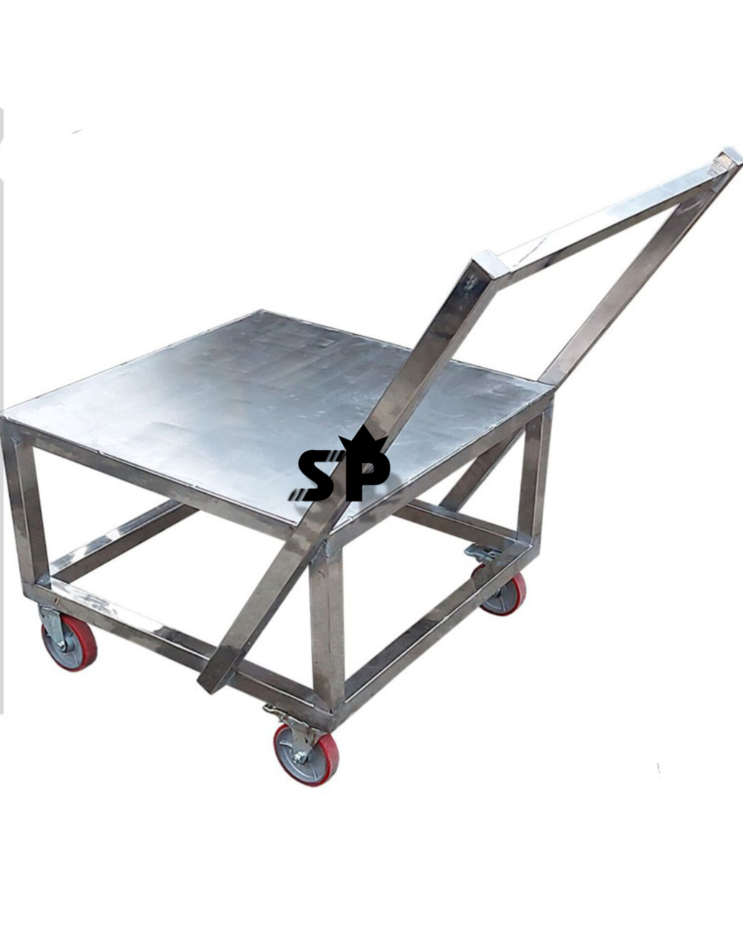 گاری حمل دیگ استیل پیشرو